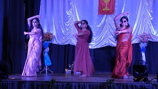 Bollywood Dance Performance || Manasilaayo, Chuttamalle, Aasa kooda + more || Aditi, Alka & Anju