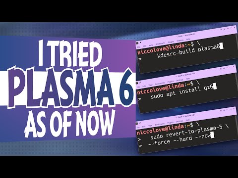 I Tried KDE Plasma 6... as it is now!