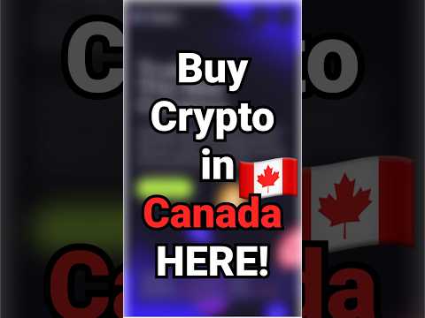 Buy Cryptocurrency in Canada 🇨🇦 HERE!