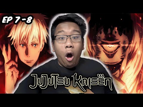 Gojo vs Jogo | Jujutsu Kaisen Season 1 Ep 7-8 Reaction