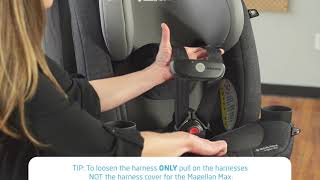 Magellan Max 5-in-1 Car Seat: How to Correctly Loosen The Harness | Maxi-Cosi