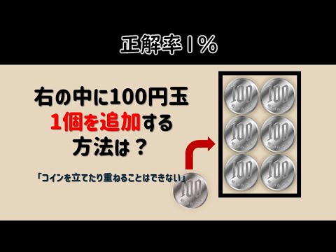 天才の創造力と発送力を鍛えるクイズTOP5