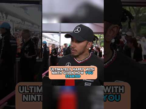 Lewis Hamilton Chinese GP Post Race Interview 2024 | Formula 1 #shorts