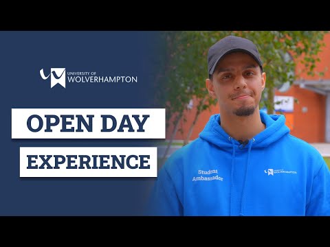 Meet Gabriel at The University Of Wolverhampton Open Day