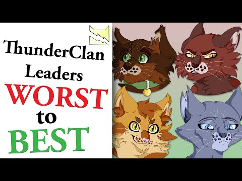 Ranking Every ThunderClan Leader in Warrior Cats