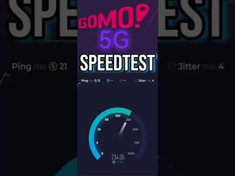 GOMO 5G Speed Test Regular Data Load #lantawtv #shorts #gomo