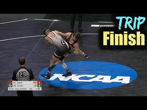 Sweep the Leg! 30 Single Leg Trip Finishes @ 2023 NCAA's