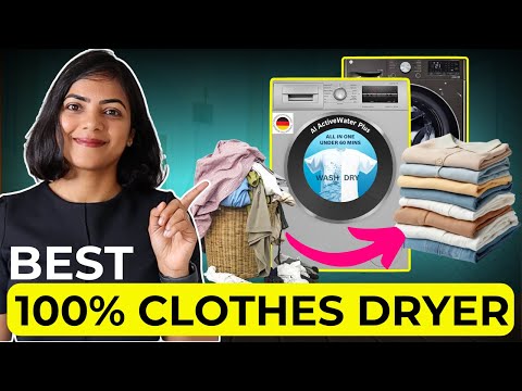 👆Best washing machine with 100% drying 2024 | Washer Dryer Combo, Standalone Dryer