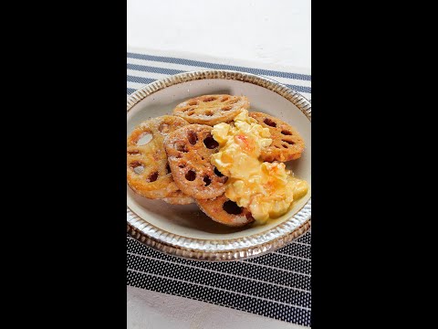 Fried Lotus Root with Sweet Sauce (Nanban)