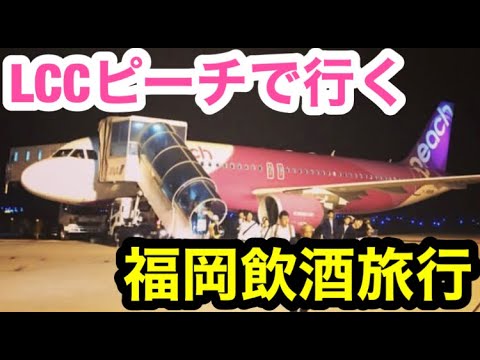 LCCピーチアビエーションで行く博多飲んだくれ旅行