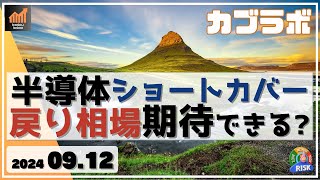 【カブラボ】9/12 半導体にショートカバーの流れ。日本株も戻り相場が期待できる!?