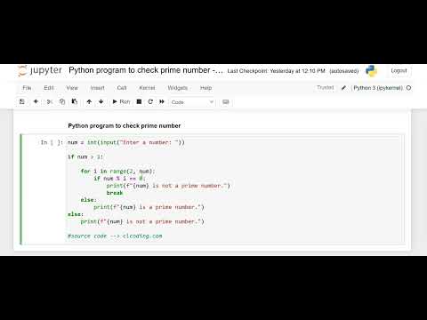 Day 6 : Python Program to Check prime number