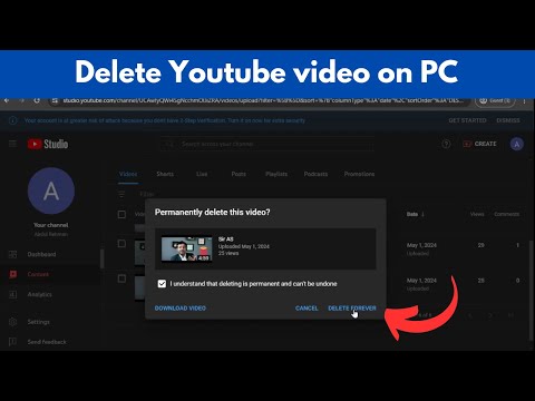 How to Delete Youtube videos on your Channel (Quick & Simple)