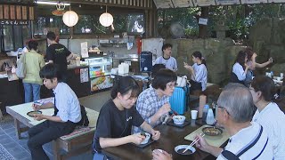 暑い夏にぴったり！創業約250年の老舗「ところてん」に多くの人　3年ぶりの新味も登場　香川・坂出市