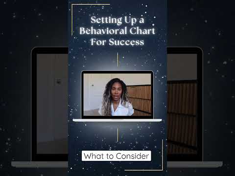 How To Set Up A Behavioral Chart For Success