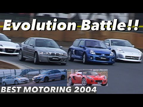 Evolution model battle! European vs. Japanese!【Best MOTORing】2004