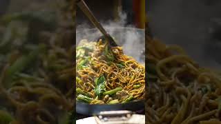 Asian street food #noodles  #streetfoodaroundtheworld