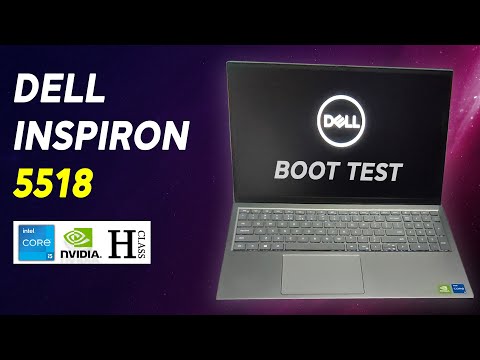 Dell Inspiron 15 5518 Boot Time #shorts