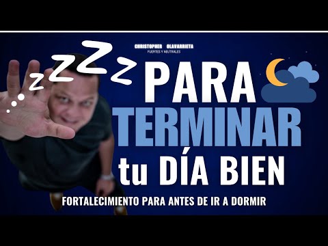 TIENES que ESCUCHAR ESTO ANTES de IR a DORMIR 💤 RECUPERA tu ENERGÍA | Método Yuen Christopher