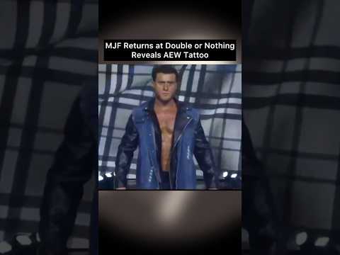 MJF Returns at AEW Double or Nothing