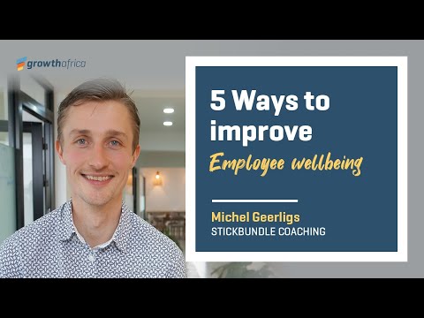 5 Ways to improve employee wellbeing