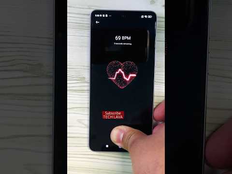 Monitor your heart rate xiaomi hidden features #ytshorts #redminote13pro