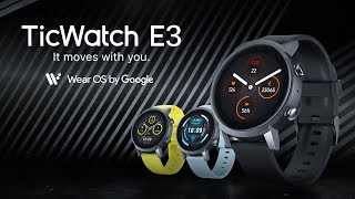 TicWatch E3 Google Wear OS | Ultra Durable Smart Watch