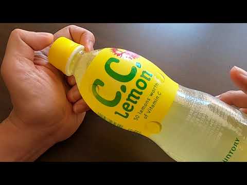 Suntory C.C. Lemon - An EXPLOSION of Vitamin C in a Bottle