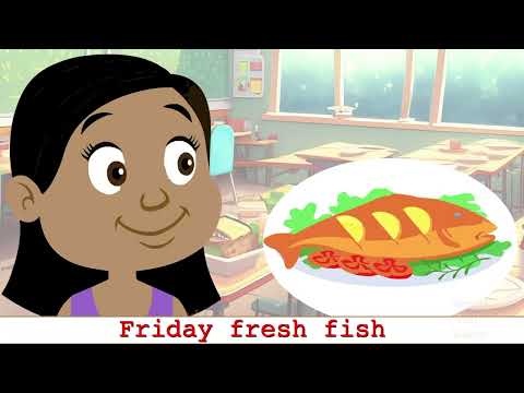 Today Is Monday Song | Animated Book Song