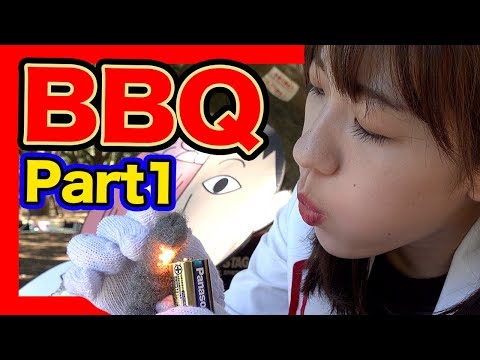 Science Girl x BBQ × Science ① ”Fire starter”!   *With Subtitles*