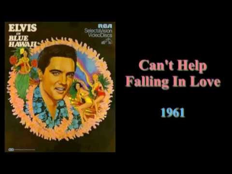 Elvis Presley - Can't Help Falling In Love (Awesome version with Lyrics)