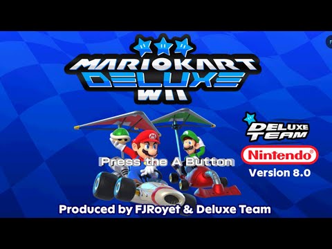 Mario Kart Wii Deluxe Blue Android 3x res 60fps gameplay Dolphin Xiaomi 11T Pro 12/256 Snapdragon888