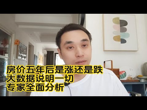 房价五年后是涨还是跌？大数据说明一切，专家全面分析