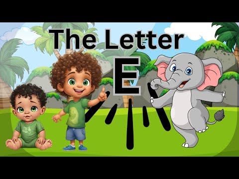 "Fun and Engaging Letter E | Learning for Kids | Adventures with ABC" #abc #letters #phonics