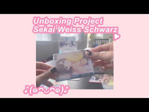 Opening Project Sekai Weiss Schwarz (Full Box) 🎀