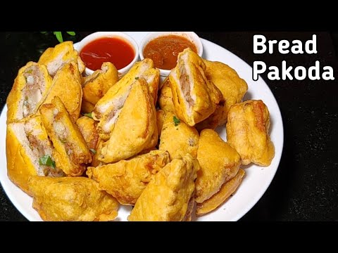 ब्रेड पकोड़ा बनाने की विधि|Bread Pakoda Recipe|Mini Bread Pakoda|Street Style Bread Pakoda