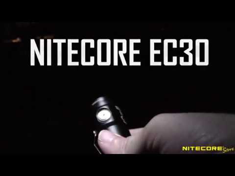 (Discontinued) NITECORE EC30 1800 Lumen Flashlight Beam Shot Demo