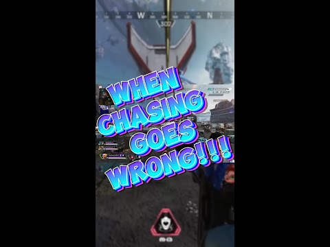 WHEN CHASING GOES WRONG #apexlegend #fypシ #foryoupage #viral #youtubegaming #gameplay #playapex