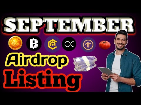 সু-খবর || September Months Airdrop Listing || বড় বড় সব প্রজেক্ট সেপ্টেম্বরে মালামাল করে যাবে ✅