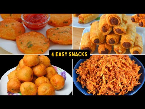 உருளைக்கிழங்கு இருந்தா குட்டிஸ்க்கு பிடிச்ச இந்த 3 snacks நீங்களும் செய்யலாம் |Evening Snack Recipes