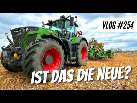 Vlog #254 Direct sowing grain hemp. Is this the new drill?