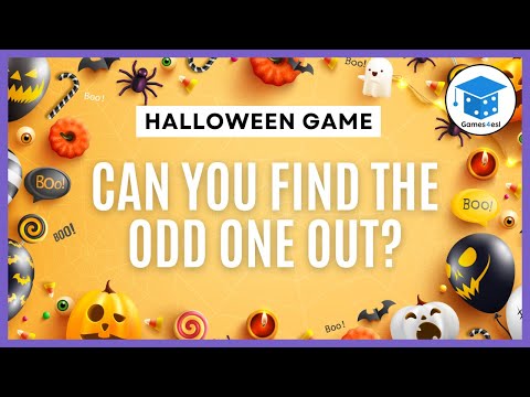 Halloween Game - Can You Find The Odd One Out?