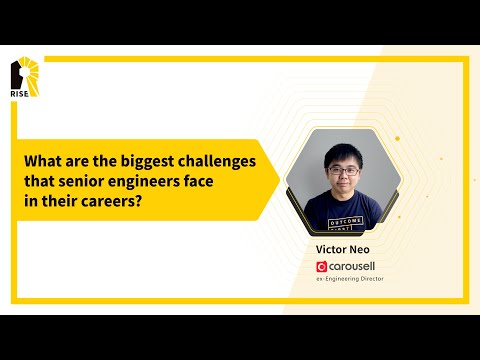 What are the challenges that engineers face in their career? / RISE instructor: Victor Neo