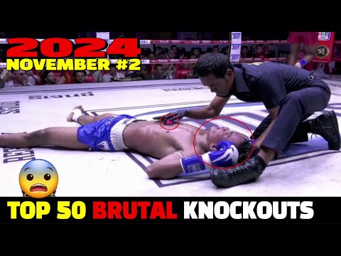 Top 50 Brutal Knockouts November 2024 #2 (MMA•Muay Thai•Boxing•Kun Khmer)