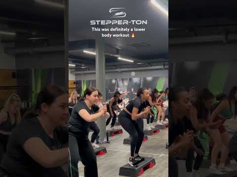 Feel the burn 🔥🔥 #stepperton #juliusburphy #hiphopstepaerobics #funcardio #brazil