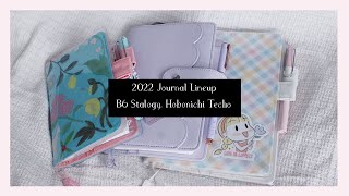 2022 Journal System | Hobonichi Techo, Hobonichi A5, Aura Estelle Airy B6 Stalogy | Vlogmas Day 23