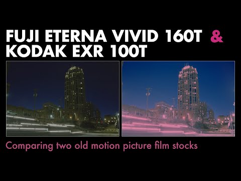 Film Stock Comparison: Fuji Vivid 160T vs Kodak EXR 100T