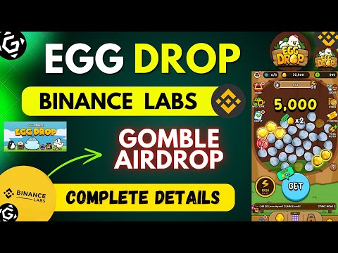 Egg Drop Airdrop || Egg Drop Gomble Telegram Bot || How To Play Egg Drop Airdrop Backend Binanace