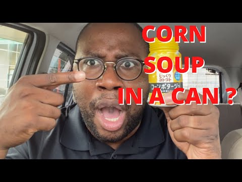 Let's try corn soup in Okinawa , Japan