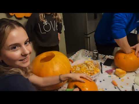 BLOOD TANTRUMS AND INSULTS | PUMPKIN CARVING COMPETITION